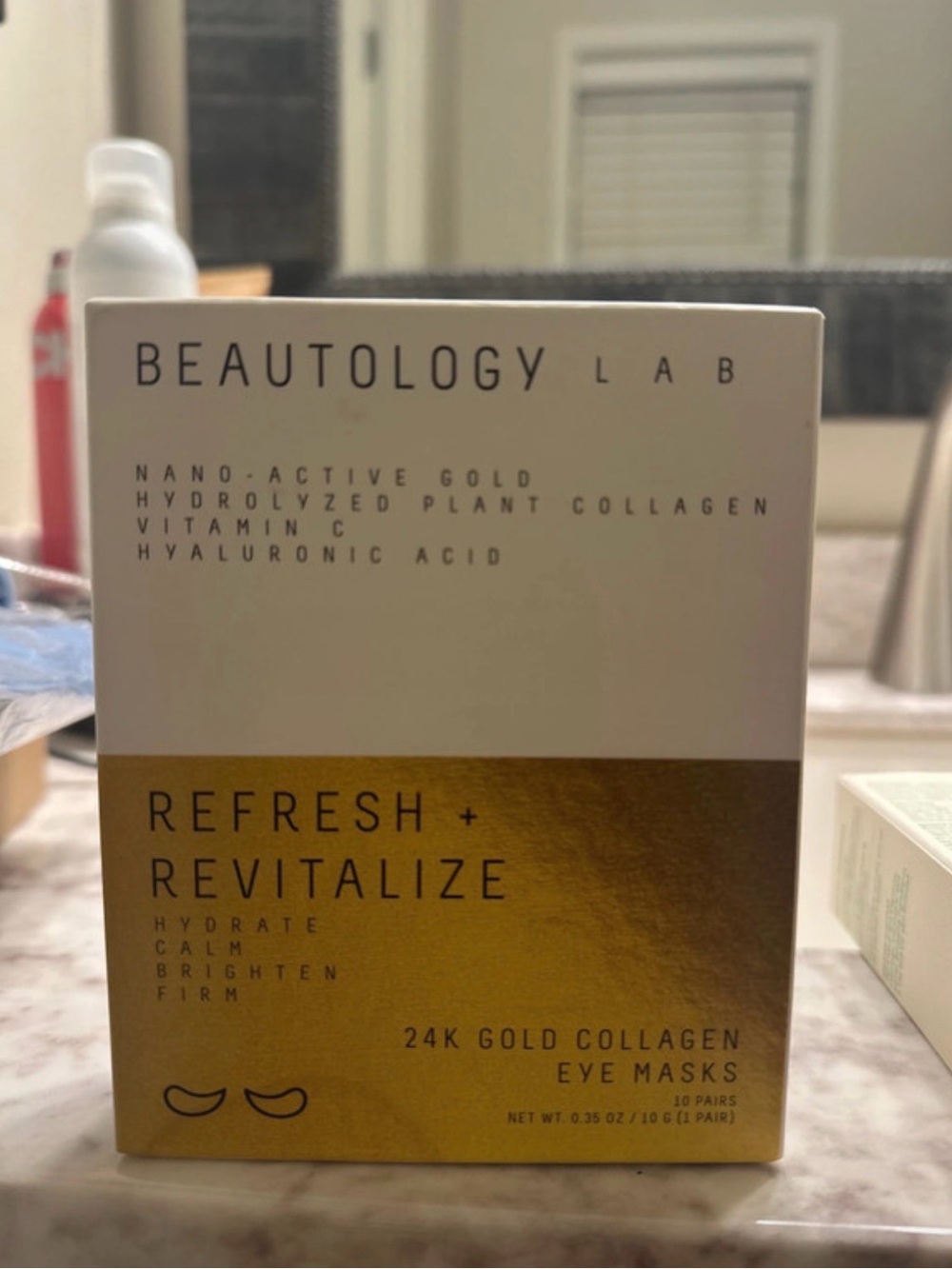 Refresh + Revitalize 24K Gold Collagen Eye Masks - Gold